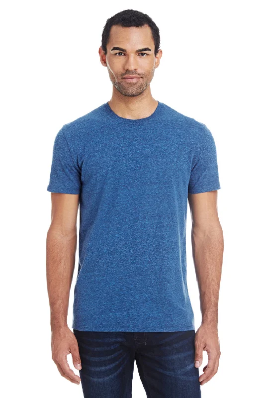 Threadfast Apparel Mens Short Sleeve Crewneck T-Shirt - Royal Black