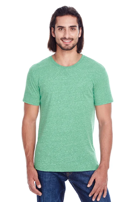 Threadfast Apparel Mens Short Sleeve Crewneck T-Shirt - Green