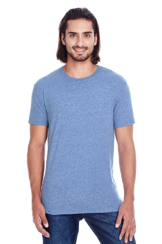 Threadfast Apparel Mens Short Sleeve Crewneck T-Shirt - Navy Blue