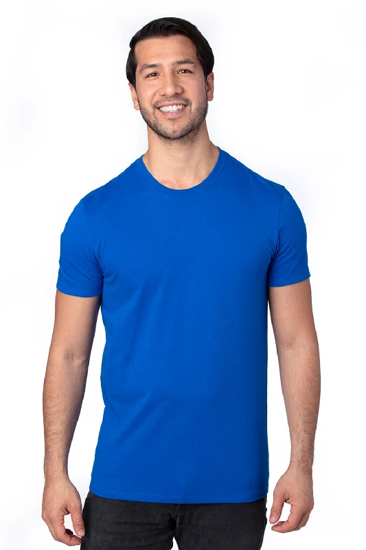 Threadfast Apparel Mens Ultimate Short Sleeve Crewneck T-Shirt - Royal Blue