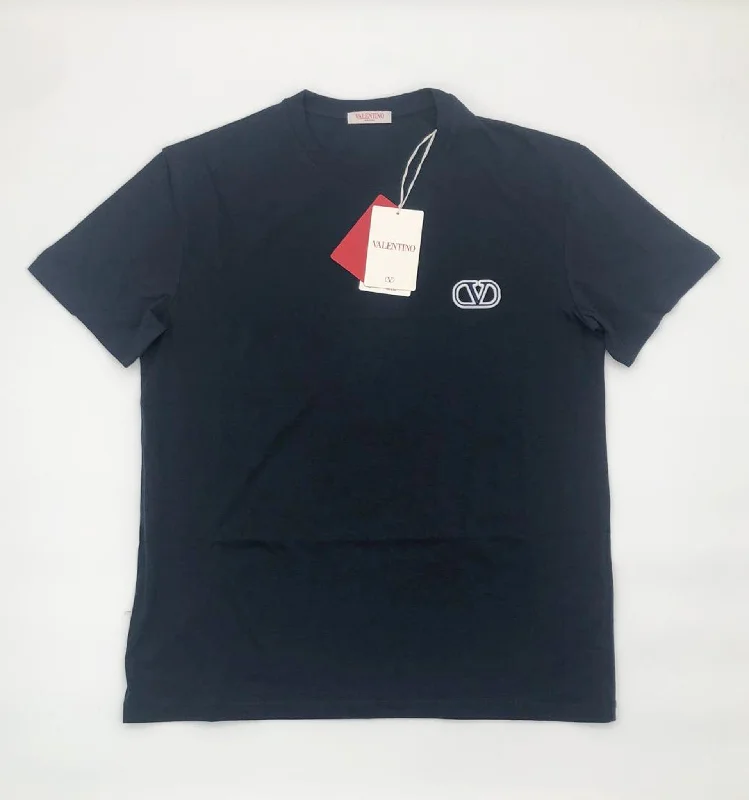 Valentino Vlogo Signature Patch T-Shirt - Navy