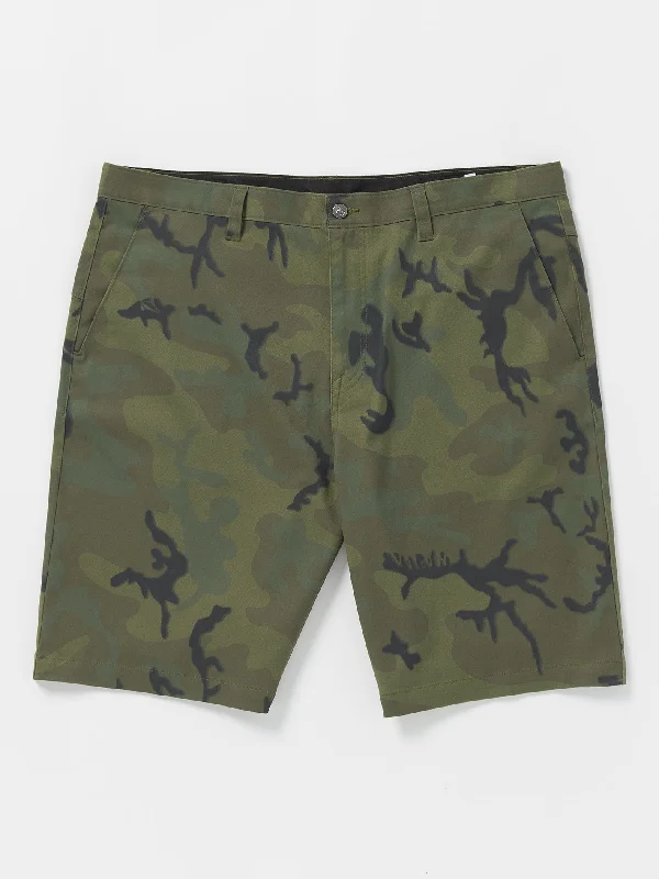 Vmonty Stretch Shorts - Green Combo