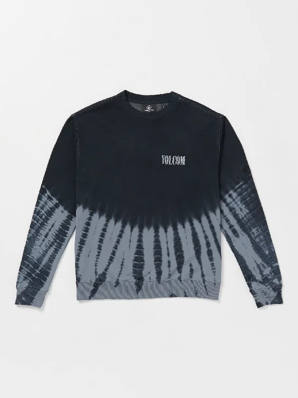 Volcom Dyed Crew Sweatshirt - Navy