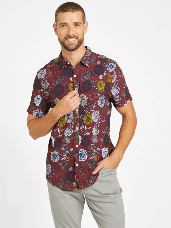 Wayne Short-Sleeve Floral Shirt