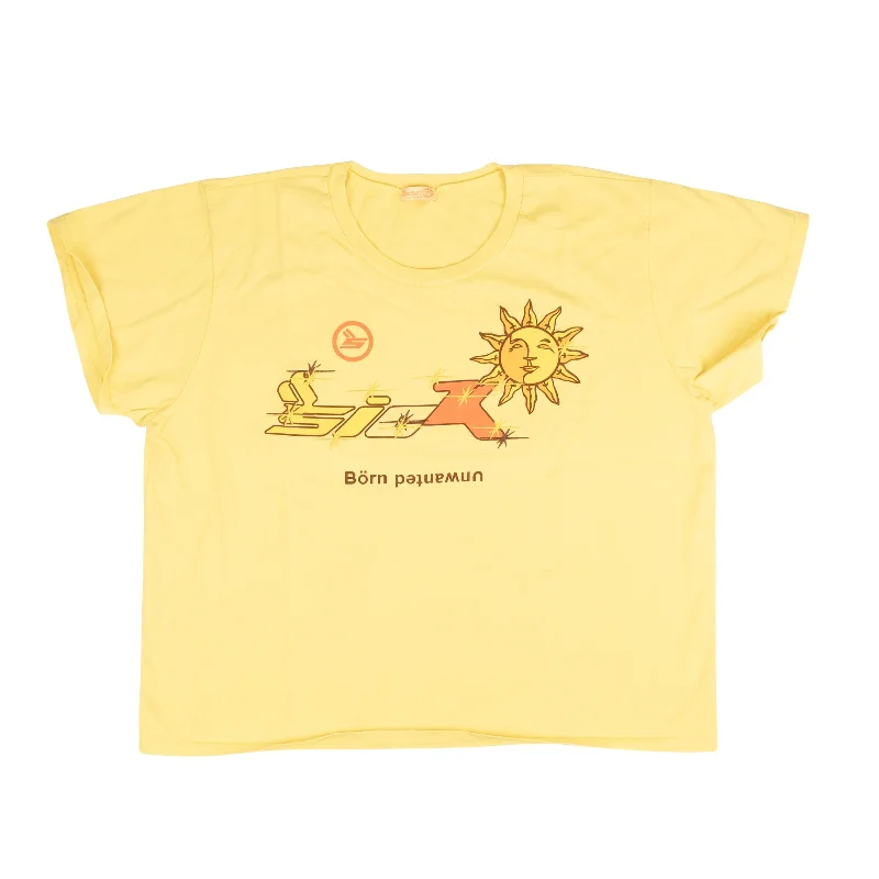 Yellow Short Sleeve Luke.wav Short Sleeve T-Shirt